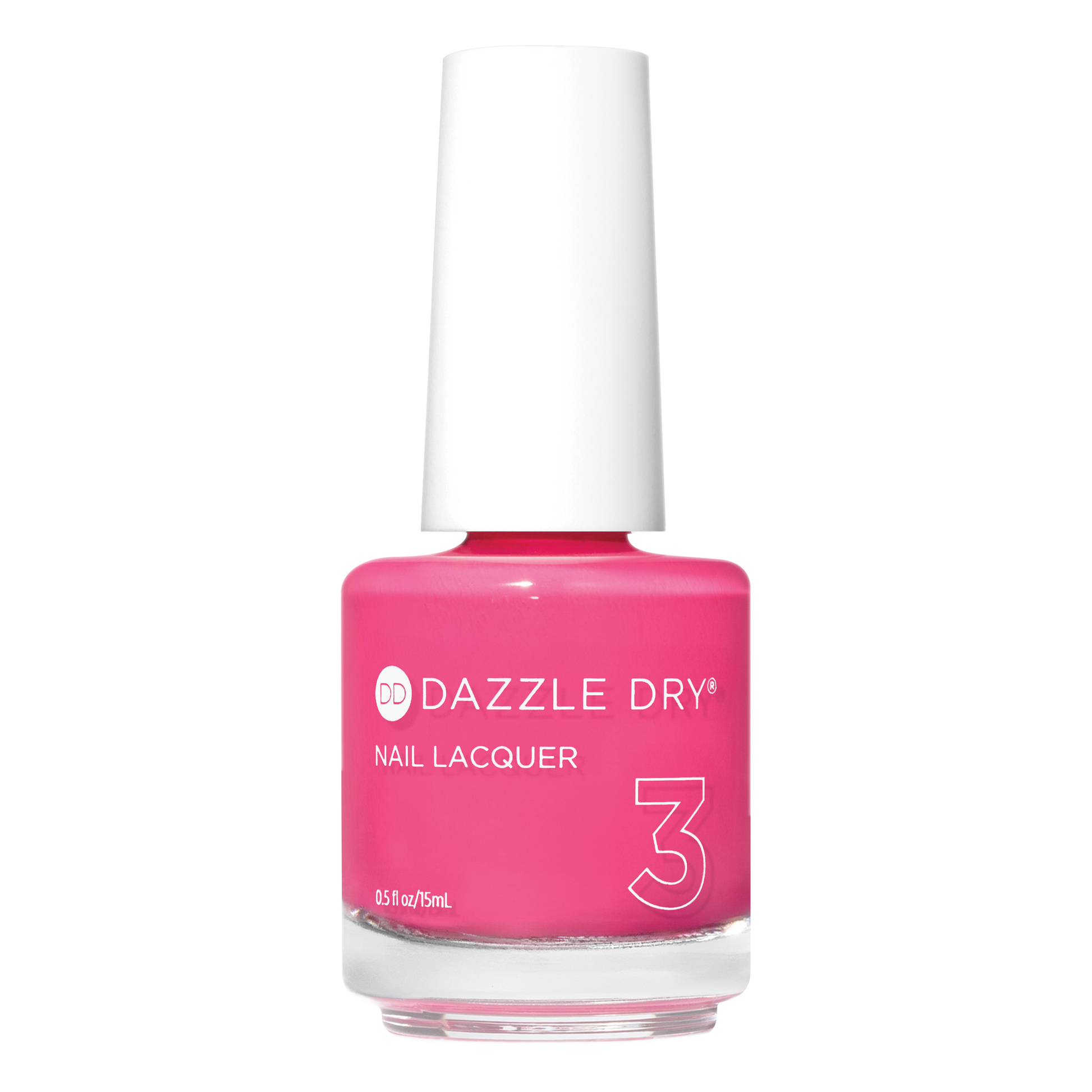 Raspberry Creme Nail Lacquer by Dazzle Dry