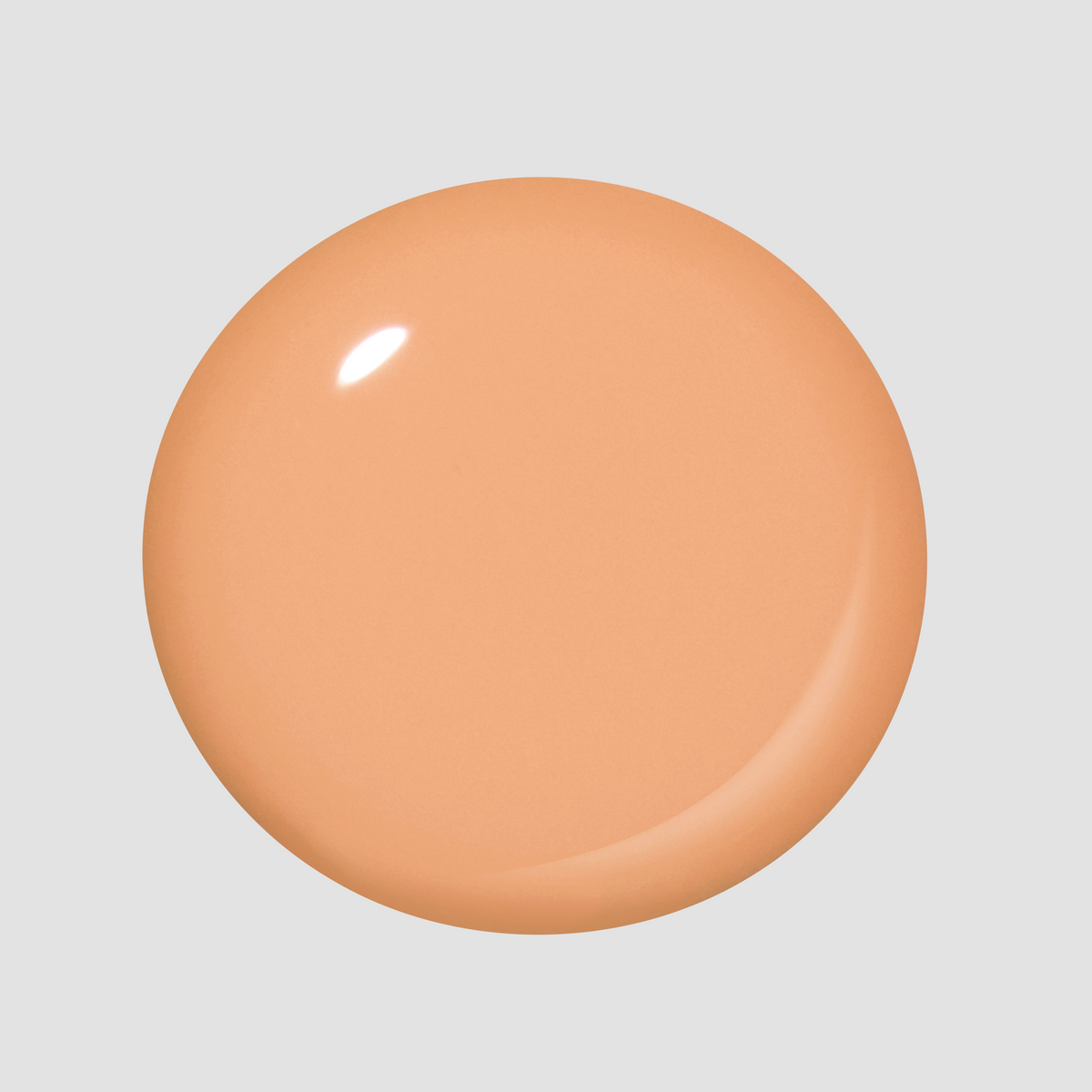 Creamsicle Sorbet Lacquer Color Swatch Dot