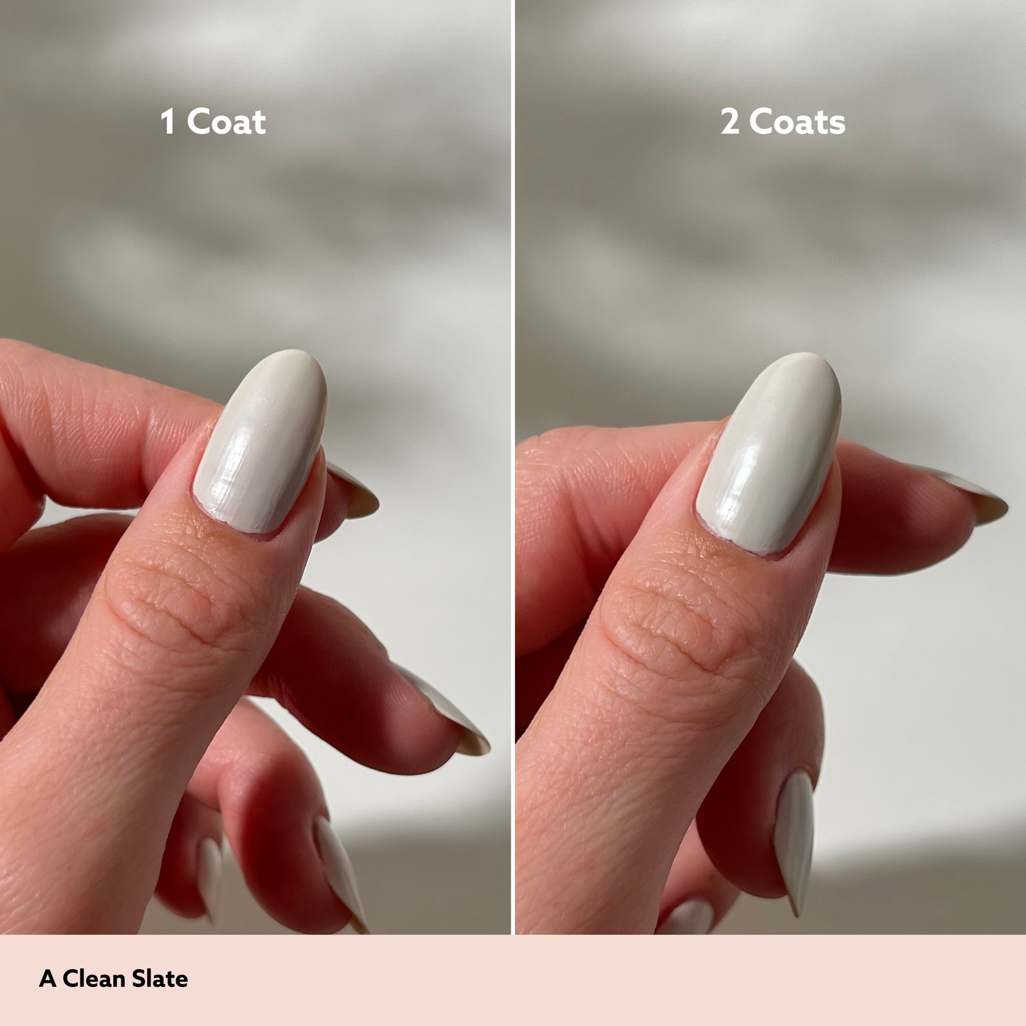A Clean Slate 1 coat vs 2 coats