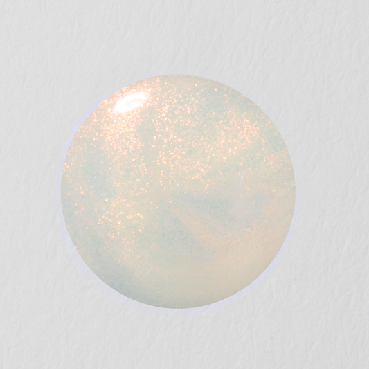 Round light fixture on a white background