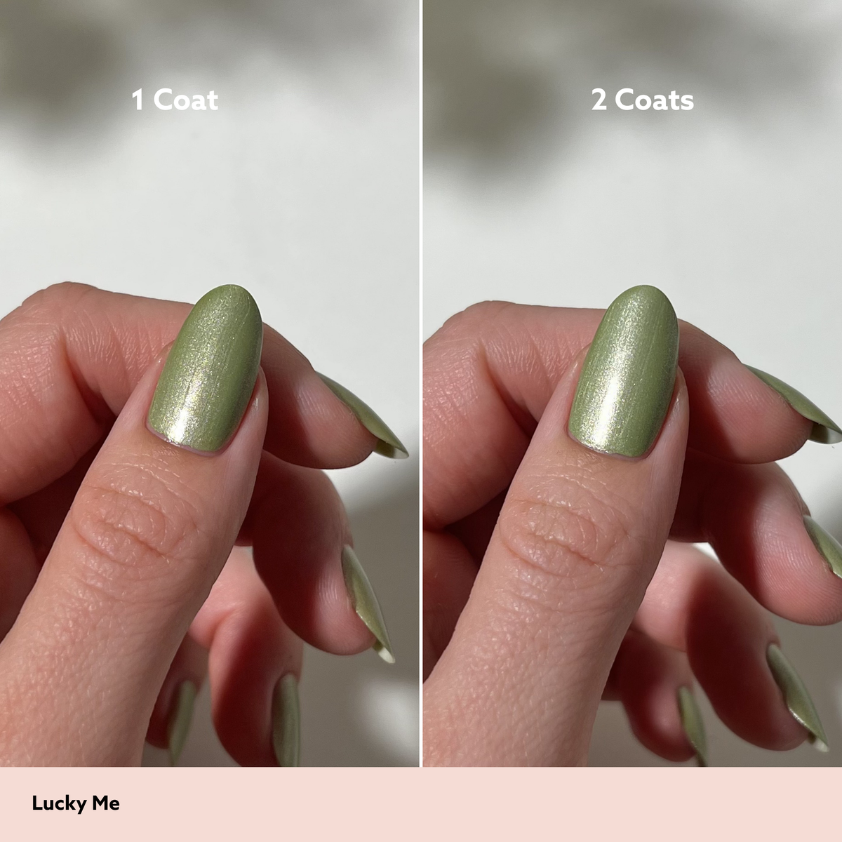 Lucky Me 1 coat vs 2 coats
