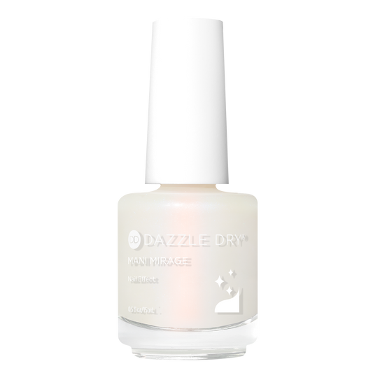 Dazzle Dry nail polish bottle on a white background