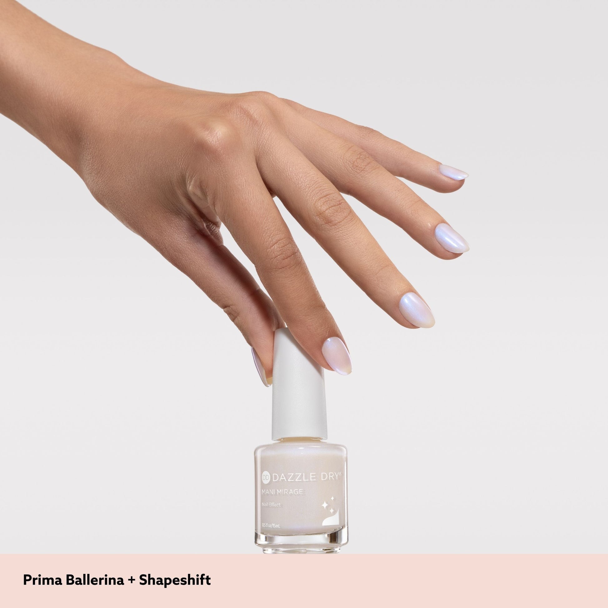 hand holding nail polish bottle