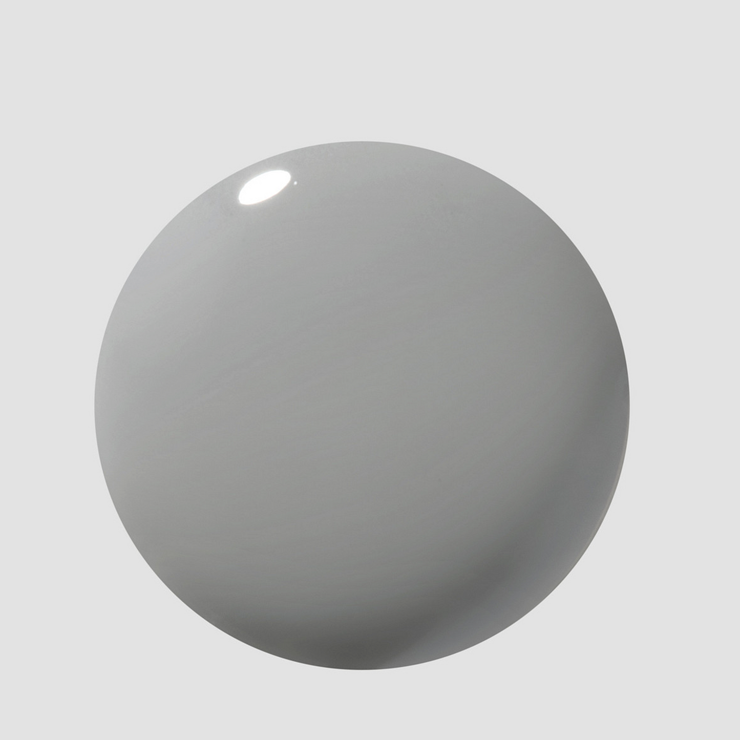 Tranquil Gray Lacquer Color Swatch Dot
