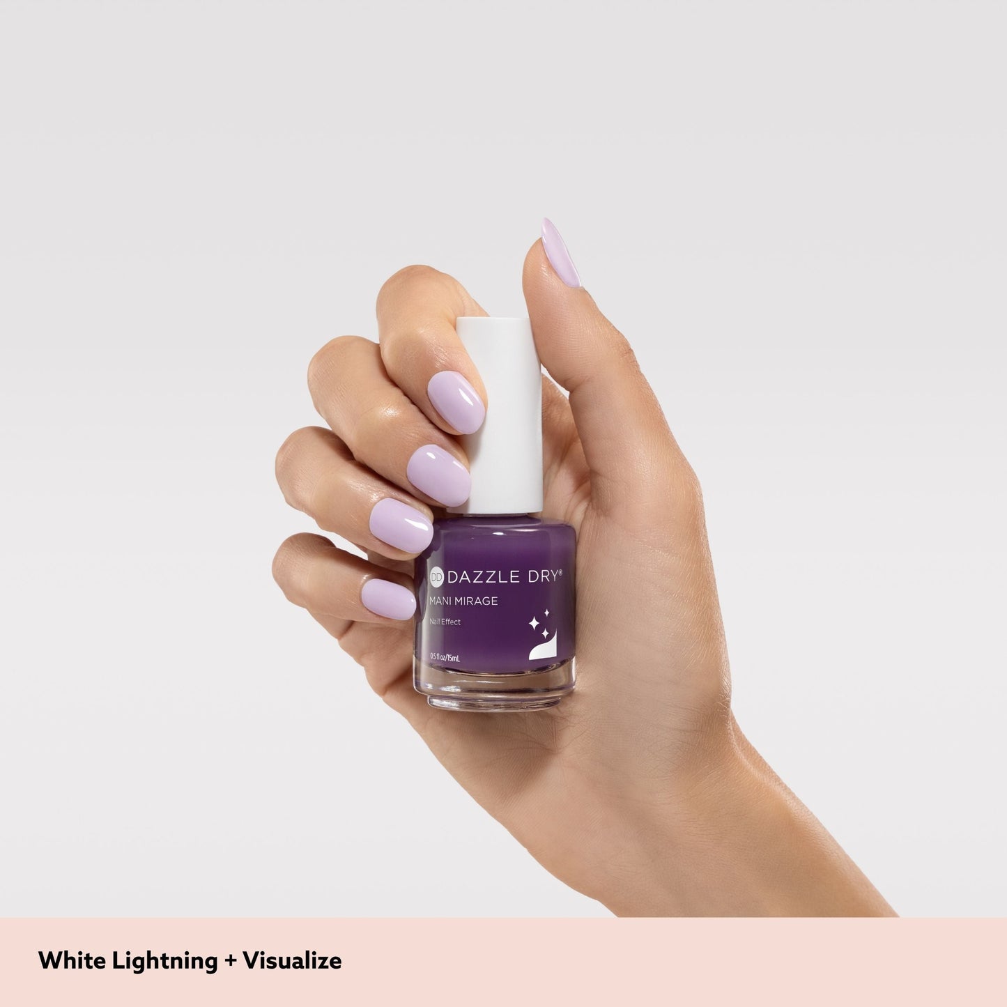 hand holding nail polish bottle